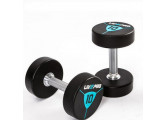 Гантели в уретане 40 кг Live Pro Premium Urethane Dumbbells LP8000-40