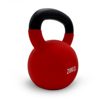 Гиря виниловая 28 кг UnixFit KBVIN28RD Red