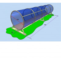 Тоннель спортивный для соревнований Hercules 32589