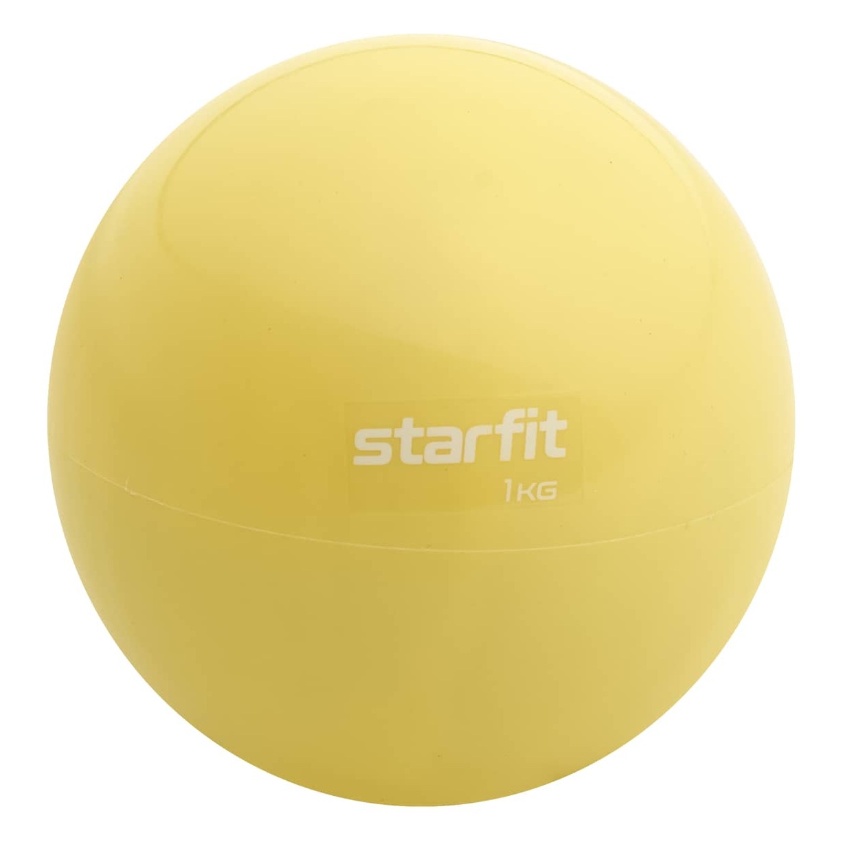 Медбол 1кг Star Fit GB-703 желтый пастель 1227_1229