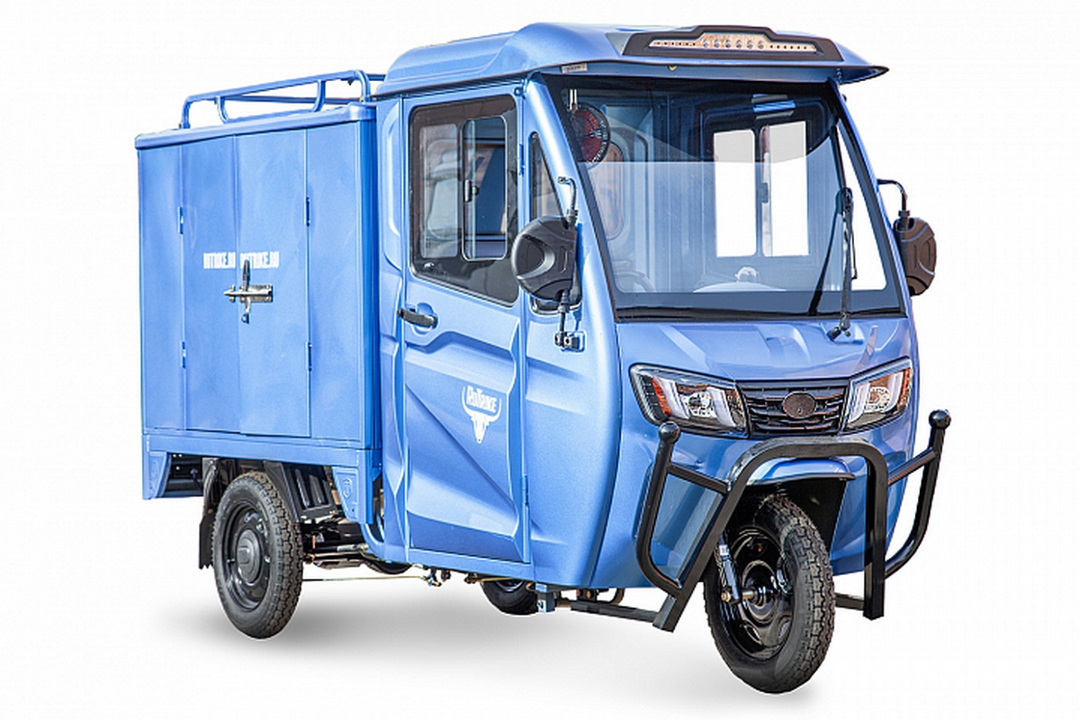 Грузовой электротрицикл RuTrike КАРГО Кабина Дуал 024460-2758 темно-синий 1200_800