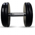 Гантель классик с вращающейся ручкой хром 22 кг MB Barbell MB-FdbEM-B22 120_120